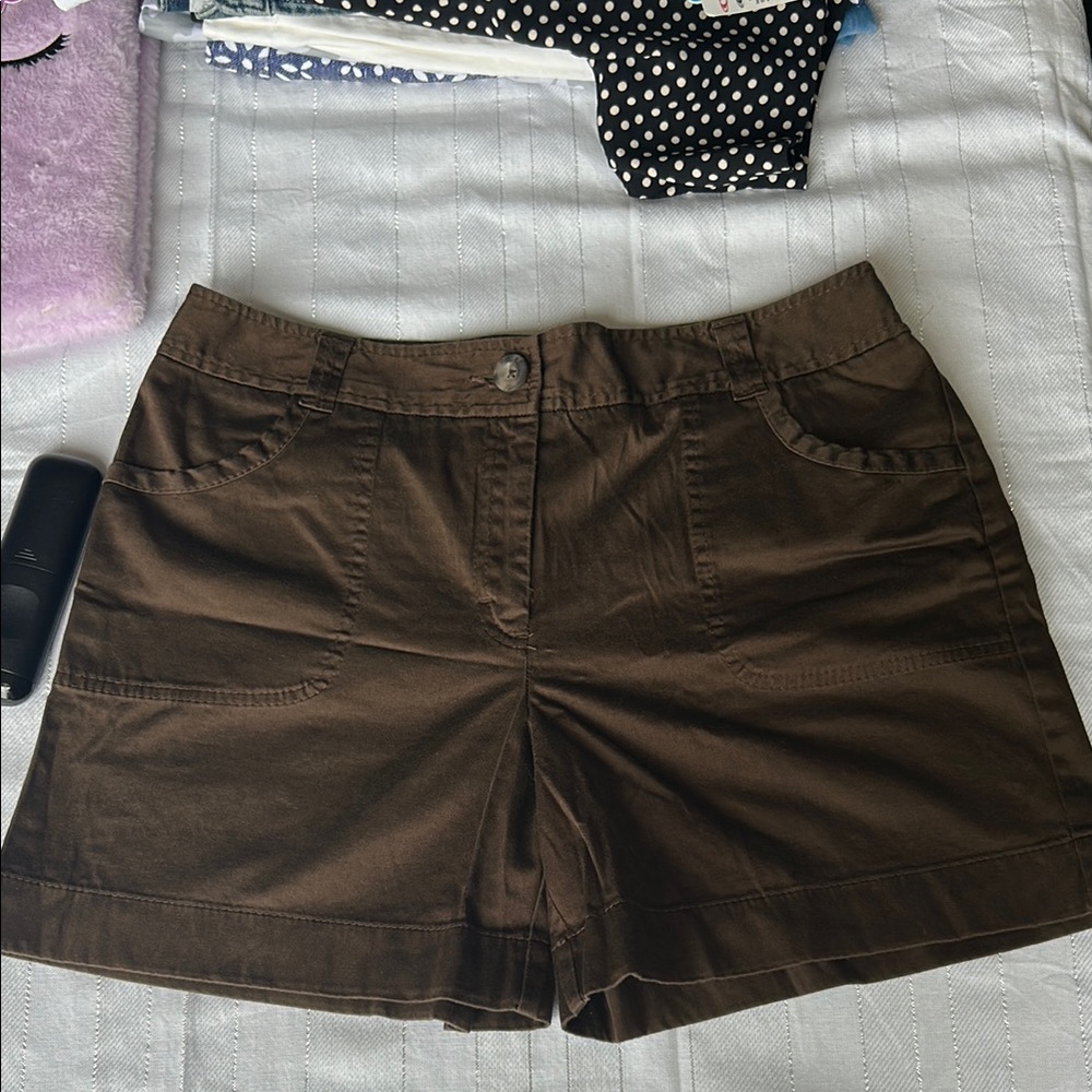 Women's Brown Shorts